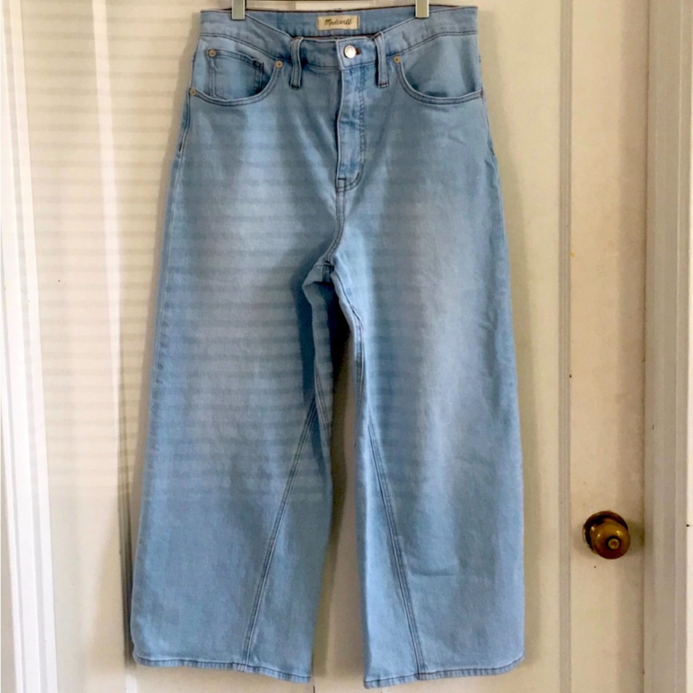 Madewell Wide-Leg Crop Jeans